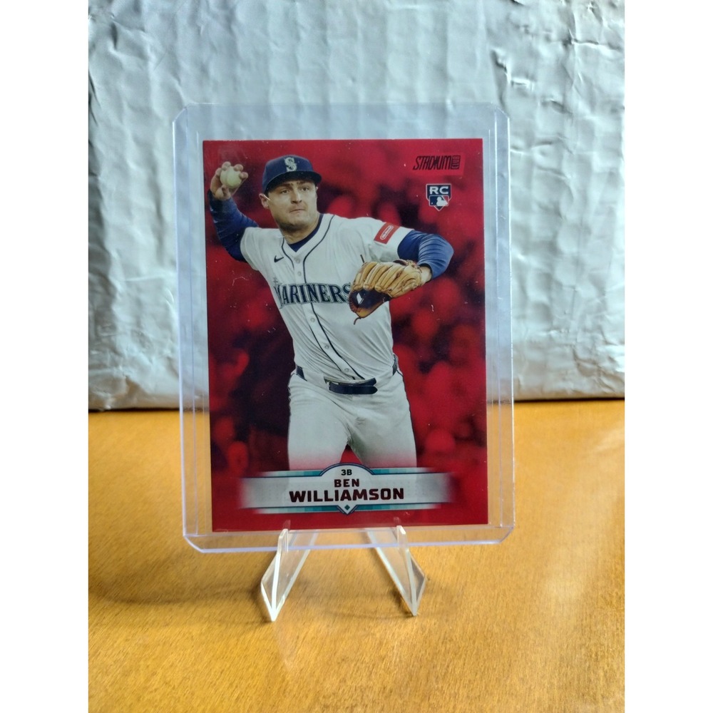 2025 Topps Stadium Club Red Foil Parallels Lot of 12 - Coby Mayo, Nick Kurtz + - Picture 6 of 13